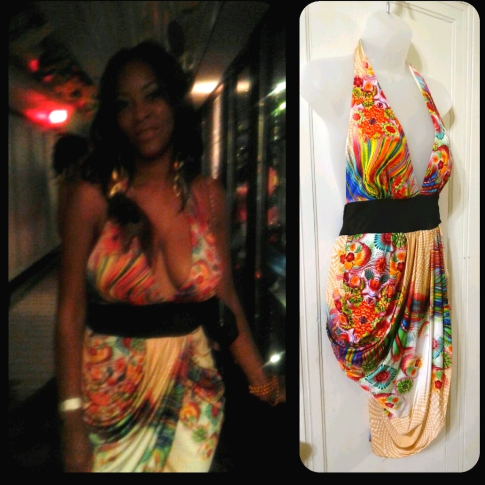 Symphony Halter Dress